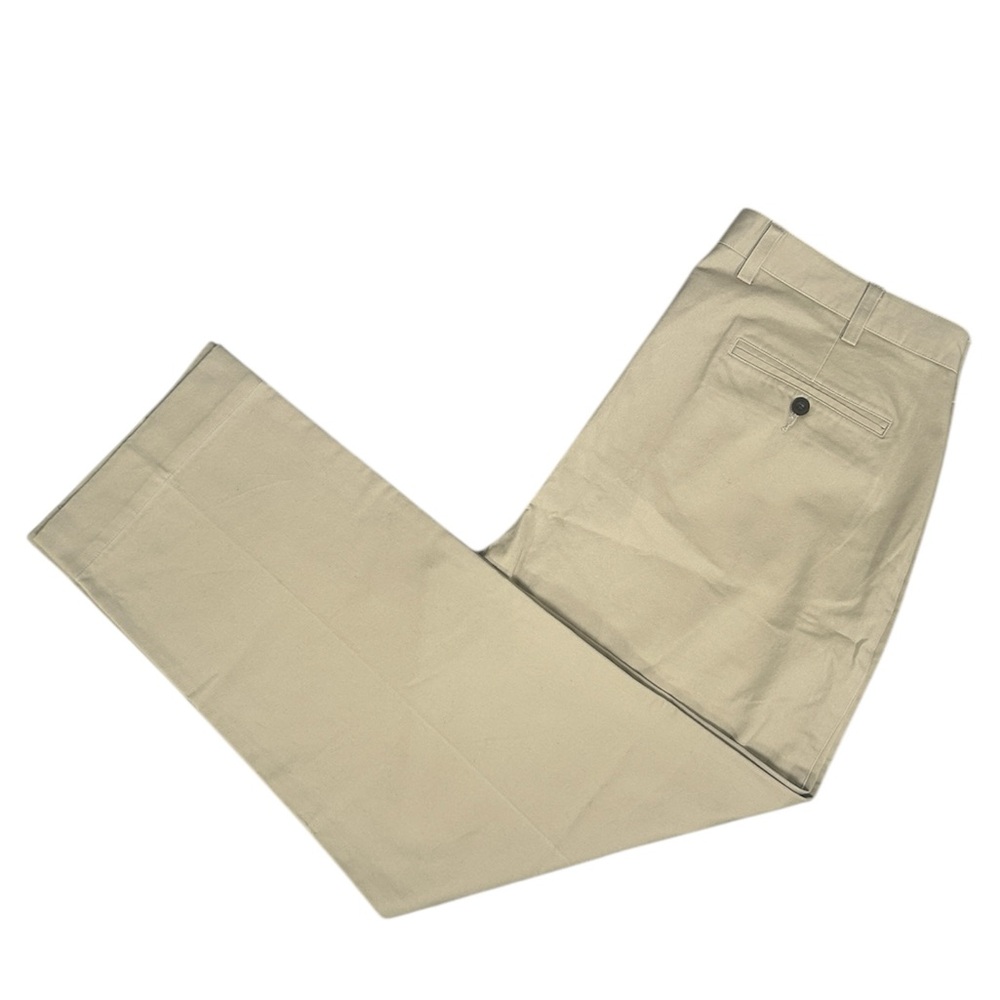 ORVIS Twill Chino Pants Men's Khaki 100% Cotton Size 38